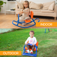 thumbnail image 6 of Platports Kids Single Chair Seesaw Rocker - Outdoor Playground Toddler Rocking Horse, 6 of 12