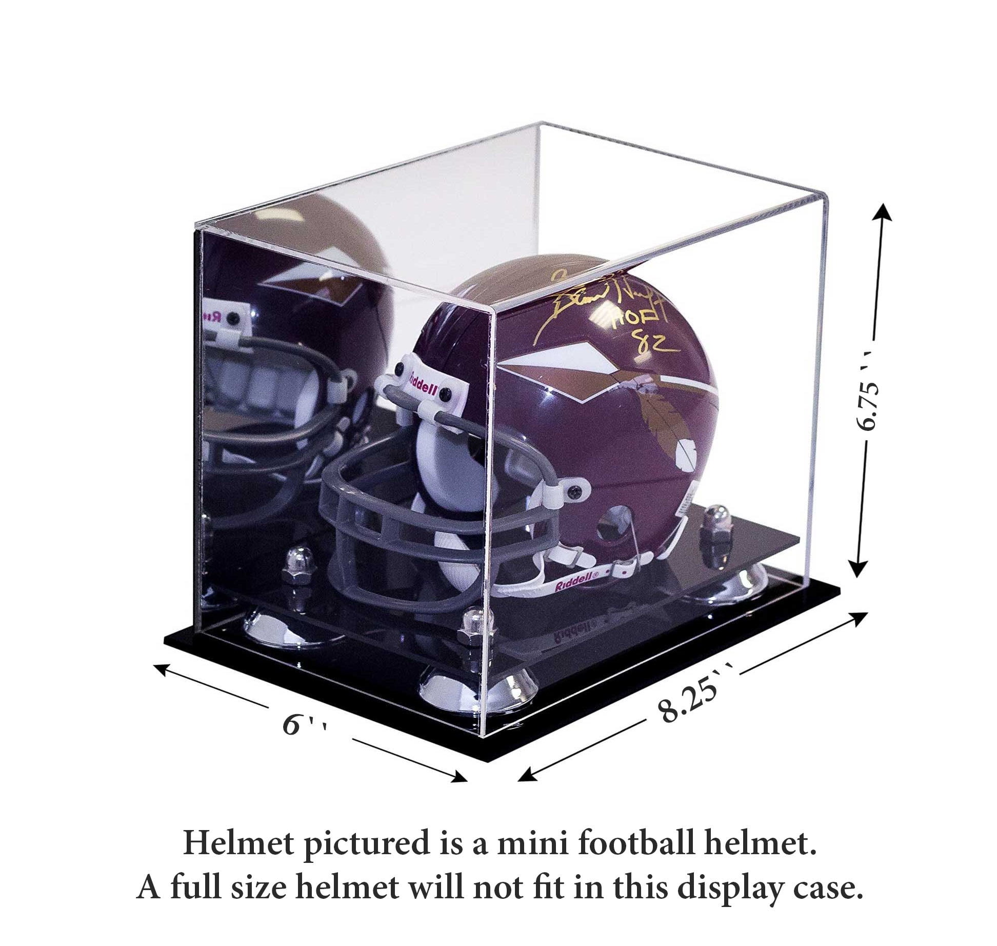 Studio Decor Football Helmet Display Case Matttroy