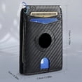 thumbnail image 2 of Genuine Leather Men Airtag Wallet Credit Card Money Airtag Holder Air Tag Case, 2 of 8