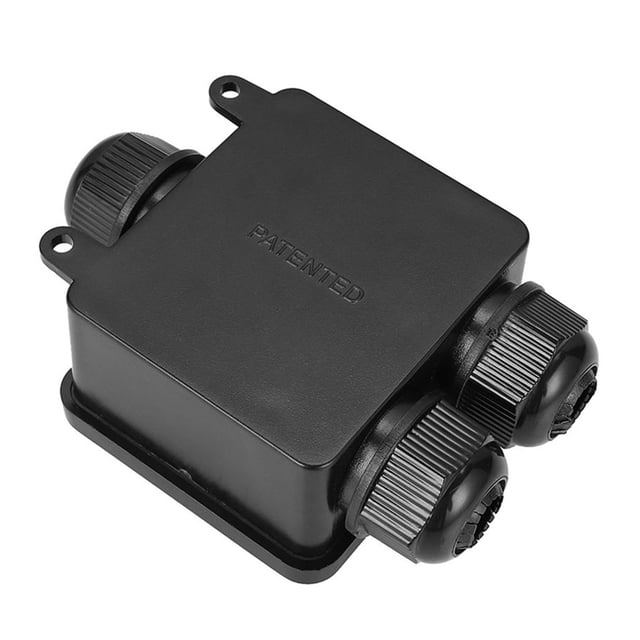 Yeacher Boîte de Jonction Électrique Extérieure Étanche Câble Souterrain Connecteur de Cordon d'Alimentation