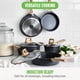 thumbnail image 2 of Juego de utensilios de cocina GreenLife Arte Ceramic Antiadherente 8 piezas, 2 of 6
