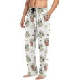 thumbnail image 4 of CROPD Men's Pajama Pants Valentines Day Pjs Bottoms with Pockets Sleepwear Lounge Pants for Men, 4 of 7