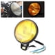 thumbnail image 3 of KIMISS Faros delanteros Vintage Retro Style Faros Universal Moto Faros Moto Modificación Accesorio Moto FarosConcha Negra Cristal Amarillo) Khall Venta Caliente, 3 of 6