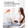 thumbnail image 2 of iDOO Cordless Heating Pad for Period Cramps, 3 Heat Setting, 3 Massage Modes,Birthday Christmas Gifts for Girlfriend Mom Wife Women, FSA HSA Eligible, Grey, 2 of 8