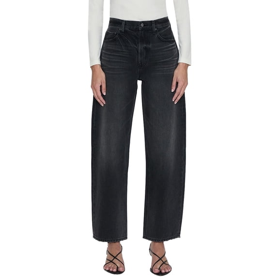 Pistola womens Wes Caviar Barrel Jean, 23, Black