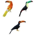 thumbnail image 1 of 3 Pcs Pájaro Pequeño Jardín Hogar Decoración de Ornamento Patio Estatuas, 1 of 9