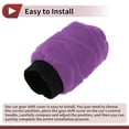 thumbnail image 6 of Unique Bargains Gear Shift Knob Cover Universal for Car SUV Truck RV Put-on Stick Shifting Handle Protector Plush Purple, 6 of 7