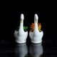 thumbnail image 5 of Charming White Ceramic Swan Planter for Succulents, Single Pot, 5 of 5