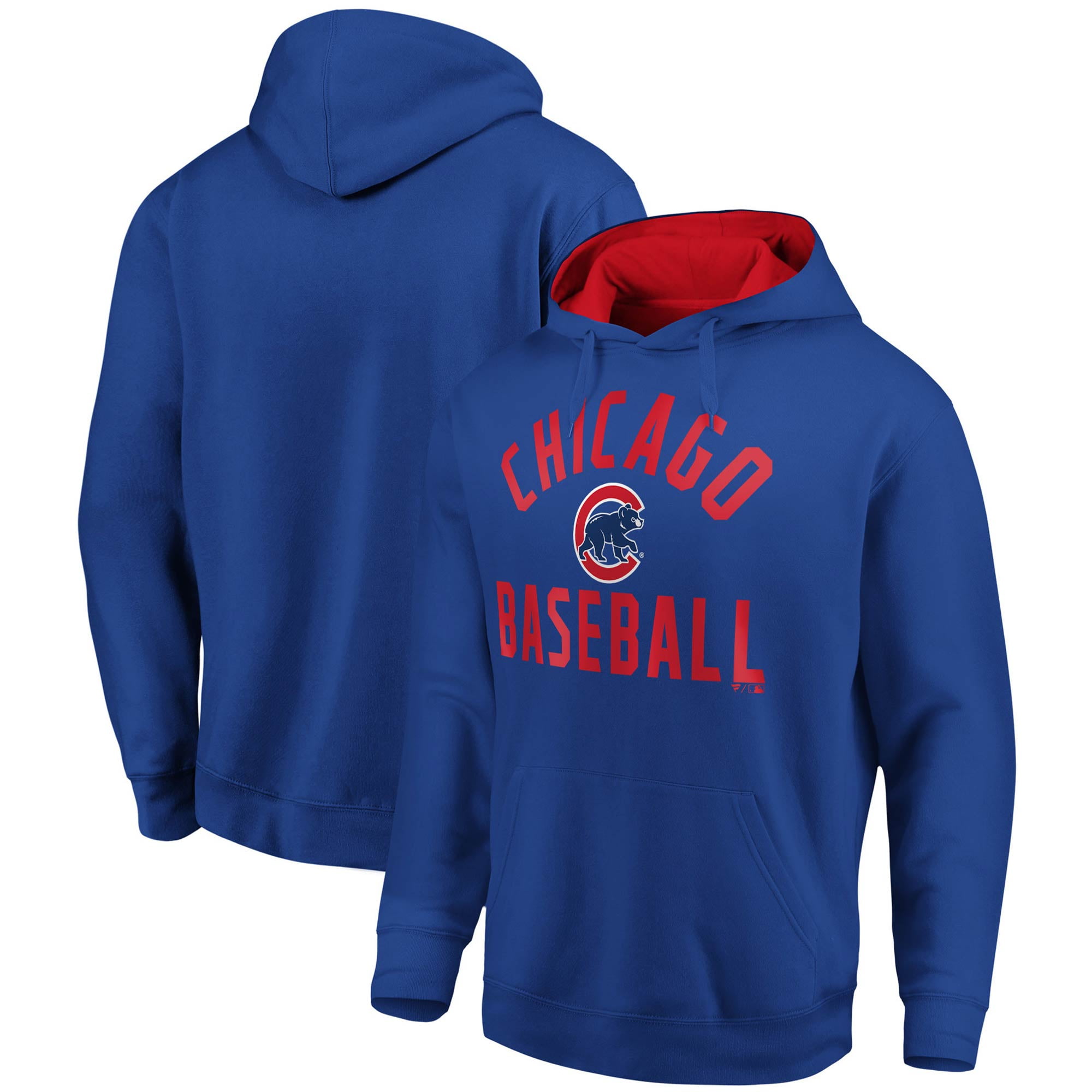 Chicago Cubs Fanatics Branded Team Pride Pullover Hoodie - Royal/Red - Walmart.com - Walmart.com