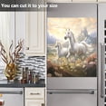 thumbnail image 6 of Ryvnso Two Horses Running Dishwasher Magnetic Refrigerator Magnet Cover Kitchen Home Decorative 23"x26", 6 of 6