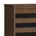 thumbnail image 3 of Simpli Home Clarkson 60 inch Wide Solid Acacia Wood Mid Century Sideboard with Wine Storage in Rustic Natural Aged Brown, 3 of 13