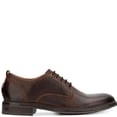 thumbnail image 2 of G.H. Bass & Co. Mens Sanders Leather Derby Oxfords Dark Brown 12, 2 of 5