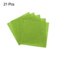 thumbnail image 3 of Soft Felt Sheets Fabric Craft Sheets Dark Green 4 x 4 Inch 21 Pcs, 3 of 7