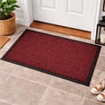 thumbnail image 2 of Extra Large Red Heavy-Duty Door Mat - 48" x 32", Non-Slip, Perfect for High Traffic Areas, 2 of 7