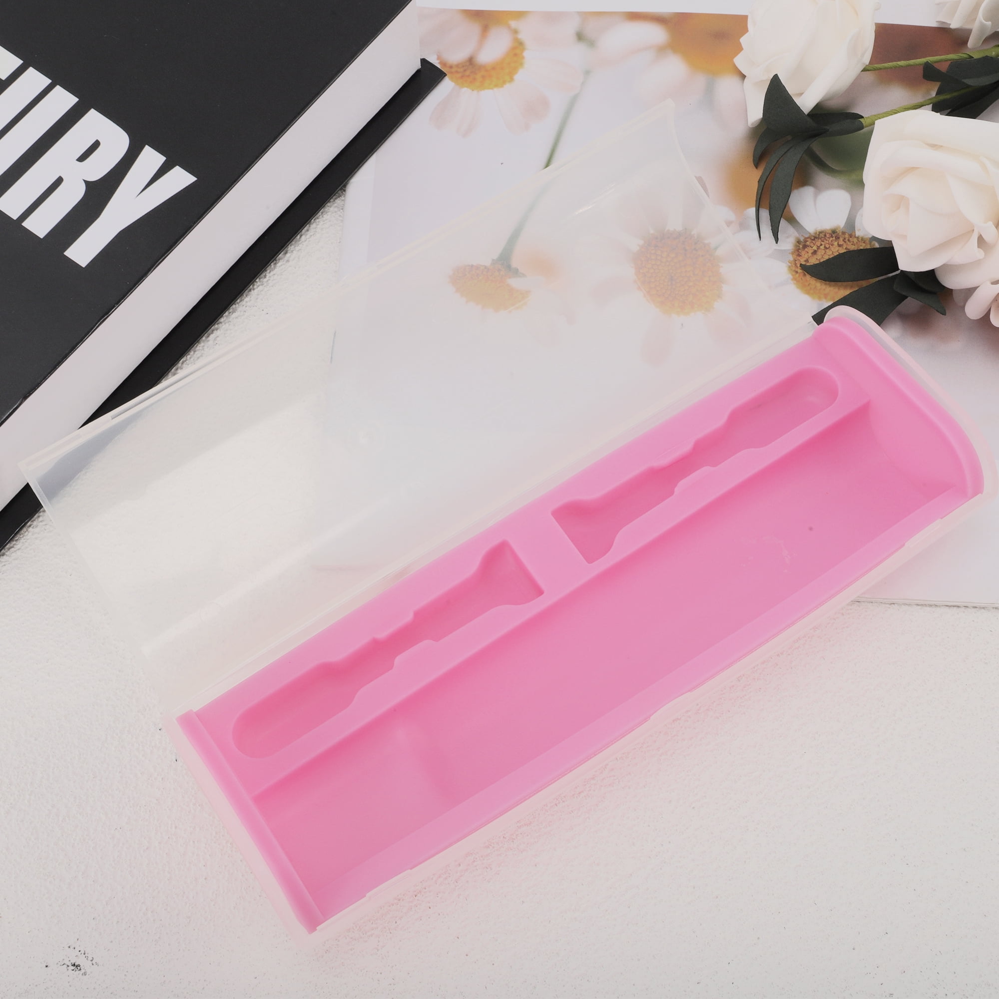 Unique Bargains Portable Electric Toothbrush Travel Case Philips Sonicare Pink