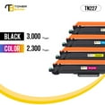 thumbnail image 4 of Toner Bank 4-Pack Compatible Toner Cartridge for Brother TN-227 HL-L3210CW L3230CDW L3710CDW L3270CDW DPC-L3550CDW MFC-L3710CW L3750CDW L3770CDW Printer Ink (4x Yellow), 4 of 8