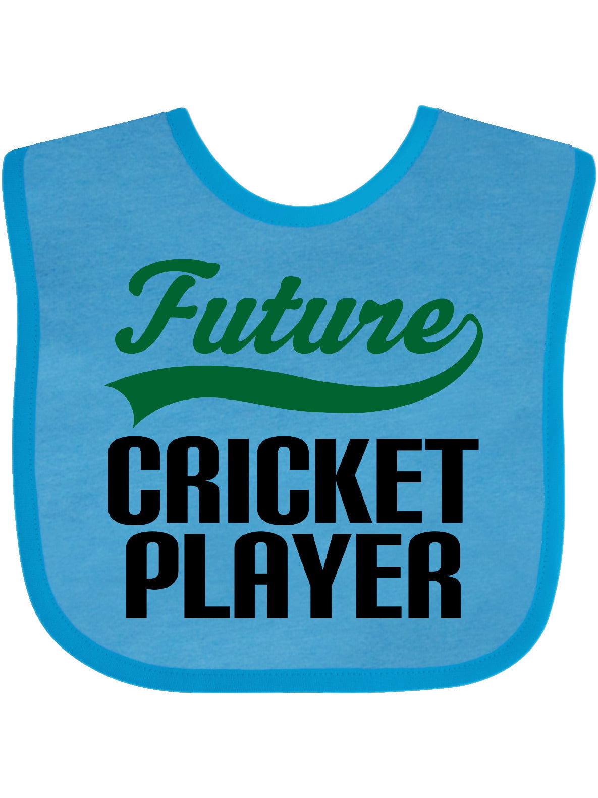 Future Cricketer Baby Bib Funny Gift Novelty Humour Birthday Cricket 