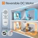 thumbnail image 4 of Ventilador de techo adicional de 52 pulgadas con luz y control remoto negro, 4 of 8