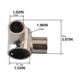 thumbnail image 2 of ruzhgo Crossing Clip Rope Conjunction Clamp Stainless Steel Rustproof Anti-Corrosion Boat Parts Durable Long-Lasting Caravans, 2 of 6