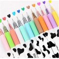 thumbnail image 1 of 12 Pcs Cute Diamond Gel Pen Milk Cow Pen Writing Korean Kawaii School Supplies Escolar Office School Supplies, 1 of 1
