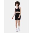 thumbnail image 2 of No Boundaries Seamless Cropped Tank Top and Shorts Set, 2-Piece, Women’s and Women’s Plus, 2 of 5