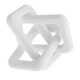 thumbnail image 1 of Decoración de eslabones de cadena Estilo bohemio Nudo de madera País Nudo de cadena decorativa Artesanía de madera rústica para gabinete Sala de estar Blanco Sunnimix Eslabón de cadena decorativo, 1 of 8