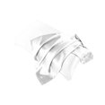 thumbnail image 2 of Satin Pillowcase, Similar to Silk Pillow Cases 35.8x16.1 Inch, Cooling Pillow Case Covers, Room Decor Gifts for Women Men, White, 2 of 4