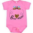 thumbnail image 3 of Inktastic Valentine’s Day Bee Mine Cute Bees and Heart Boys or Girls Baby Bodysuit, 3 of 5