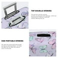 thumbnail image 6 of Wukai Purple Butterfly Elastic Luggage Cover: Personalized Protection for Your Suitcase - Fits 19~29-inch, Washable & Durable Travel Companion-Small, 6 of 8