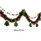 thumbnail image 3 of Cinta Decorativa Navideña | Guirnalda Navideña de Plástico Multicolor de 78,7 Pulgadas de Largo | Decoración Navideña con Temática de Papá Noel | Fondo para Mesa de Postres | Alegra El Ambiente Festi, 3 of 6