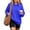 Blue-A#10817GG, variant on Hooded Sweatshirt Women Solid Color Drop Shoulder Ladies Sweatshirts Fall Winter Oversized Streetwear Fleece Lined Hoodie Women with Pocket Green S