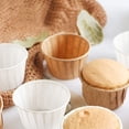 thumbnail image 2 of Matsuzay 50 piezas de tazas redondas para muffins de papel de aluminio para pasteles y magdalenas, herramientas para envolver, bandeja para cocinar, Cocina y Comedor color primario Matsuzay HA010050-02, 2 of 6