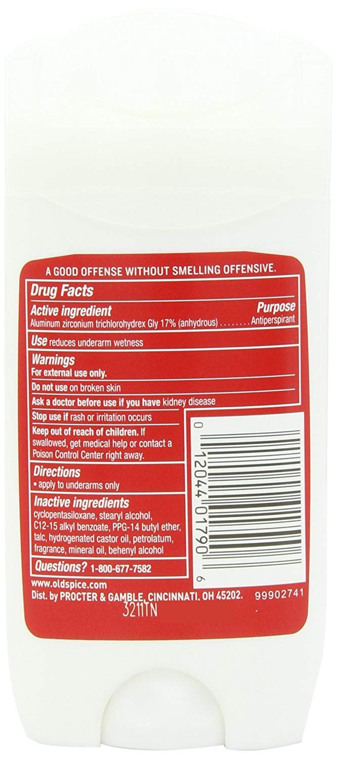 Old Spice High Endurance Anti-Perspirant & Deodorant, Original 3 oz (Pack of 3)