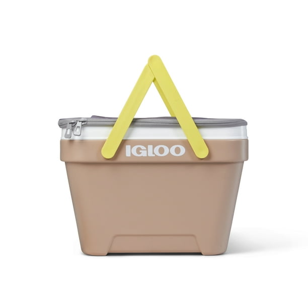 Igloo 25 qt. Picnic Basket Cooler, Tan