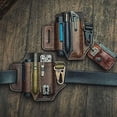 thumbnail image 1 of Ceinture en Cuir Boucle pour Multi-Tabouret, Organisateur de Poche Edc, 1 of 4