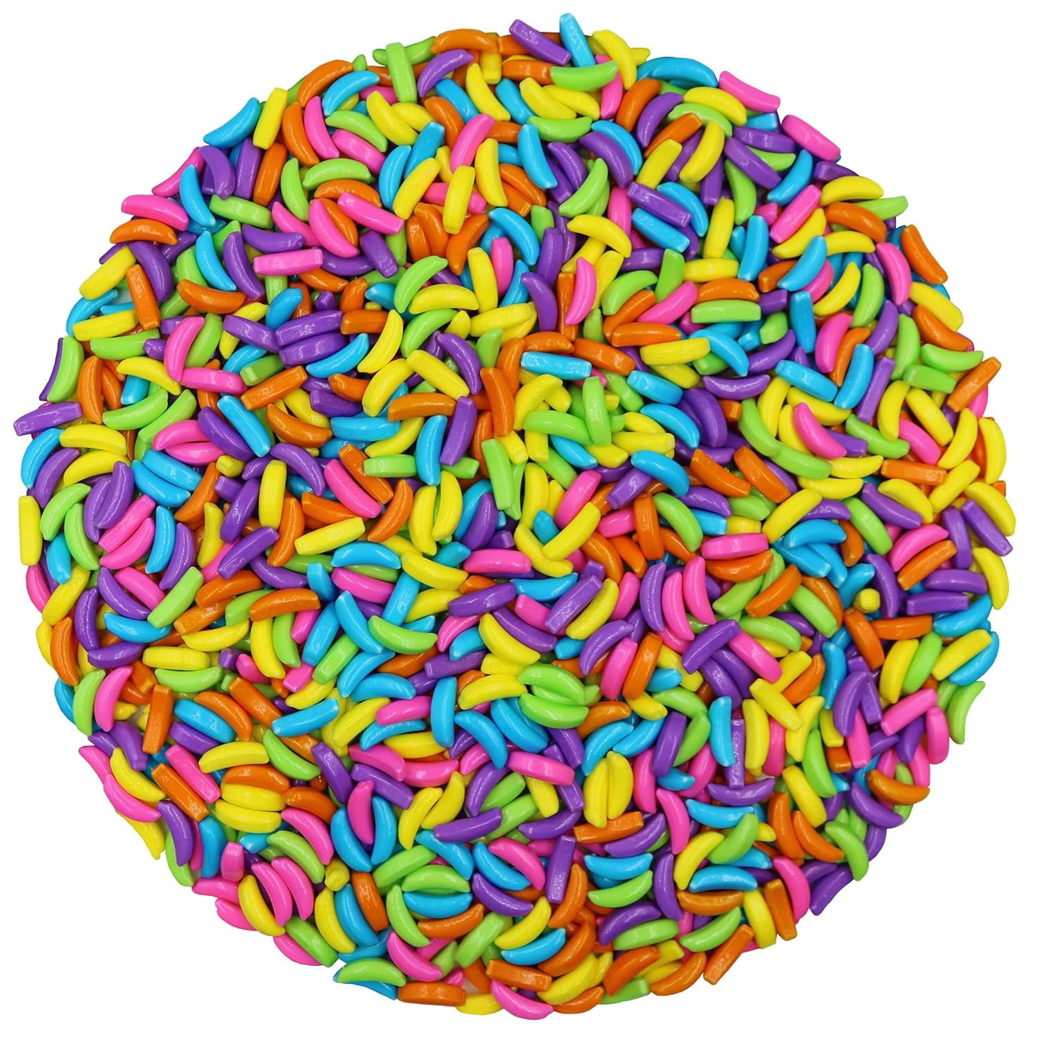 FirstChoiceCandy Silly Banana Heads Classic Hard Candy (Assorted Rainbow, 5 Pound)