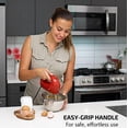 thumbnail image 4 of Batidora de mano OVENTE HM151R 150W 5 velocidades con accesorios roja, 4 of 9