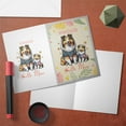 thumbnail image 3 of Happy Mother's Day Proud Collie Mom 5x7in Folded Greeting Card Collie Dog Lover Gifts Idea Single Note Card with Envelope - 03003, 3 of 5