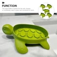thumbnail image 4 of FENGGUIQU 5-Pack Multi-Functional Turtle Soap Holder Tray in Green with Self-Draining Design for Bathroom Use, 4 of 7