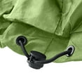 thumbnail image 6 of Levmjia Men's Water-Resistant Work Jacket Hooded Windbreaker Coat Outdoor Hiking Jacket Multiple Pockets Solid Color S-3XL Multiple colors to choose from Green, 6 of 9