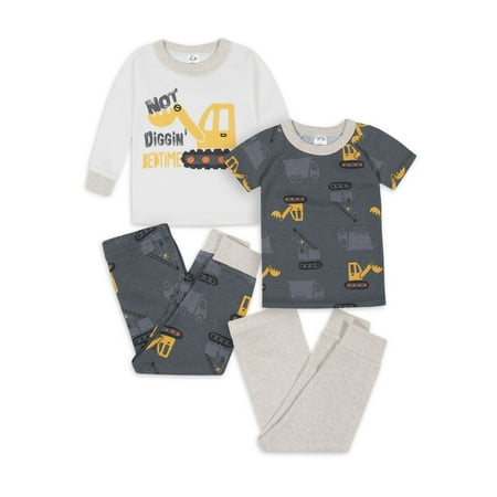 

Gerber Baby & Toddler Boy Snug Fit Cotton Pajamas 4pc Set (12M - 5T)