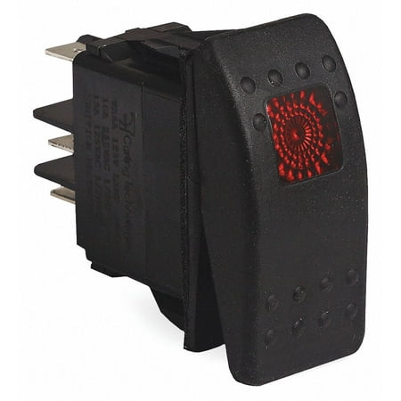 UPC: 0016977091965 | Mi-T-M Rocker Switch with Lamp 32-0669