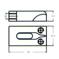 thumbnail image 4 of 10.5MM Bridge Saddles Guitar Tremolo Bridge Saddle for Strat TL Electric Guitars, 4 of 7
