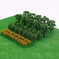 thumbnail image 2 of Green Plastic Model Tree Set Model Landscape Appearance for Architectural Model Supplies, 2 of 2