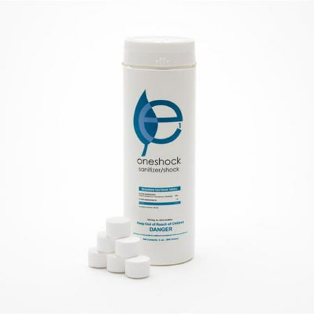 Eco Friendly EcoOne ONEshock Sanitzer/Shock Tablets for Pools & Spas 2lb / 64 tablets