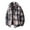 Pink, variant on Winter Jackets for Men Plaid Splatter Long Sleeve Stand Collar Zipper Thickened Warm Cotton Jacket Casual Outdoor Wear