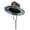 Ocean Cruise, variant on Kids Straw Sun Hat, Wide Brim Beach Hat with Chin Strap for Outdoor Protection, Unisex