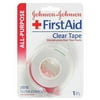 Johnson & Johnson Johnsons First Aid Clear Tape, 1 ea