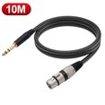 thumbnail image 4 of 1/1.8/3/5/10 M 6.35mm TRS Male To XLR Female Cable PVC Quarter Inch Jack Balanced To XLR Microphone Cable for Microphone/Mixer, 4 of 9