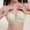 Green, variant on Front Closure Bra for Women Deep V Seamless Triangle Cup Push Up T Shirt Bras,Black